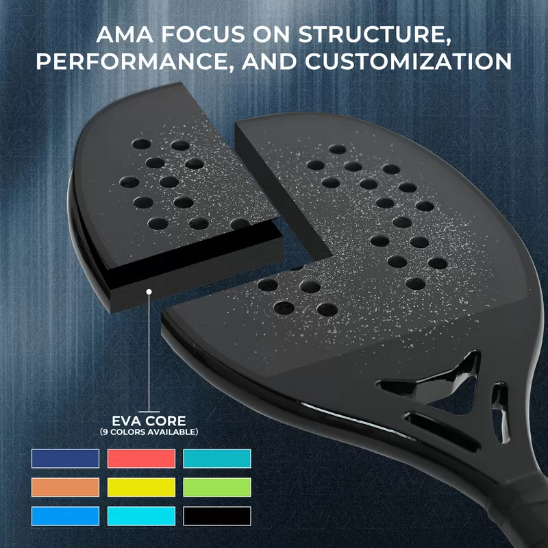 beach tennis racket bt21 3k factory