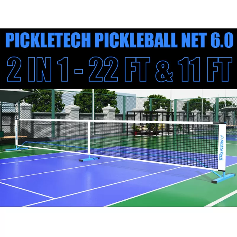 blue 2 in 1 pickleball net 6 0 supplier