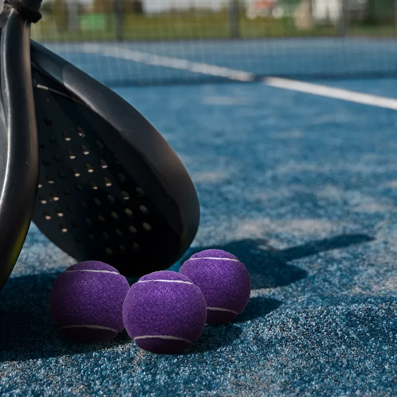 colored paddle ball supplier