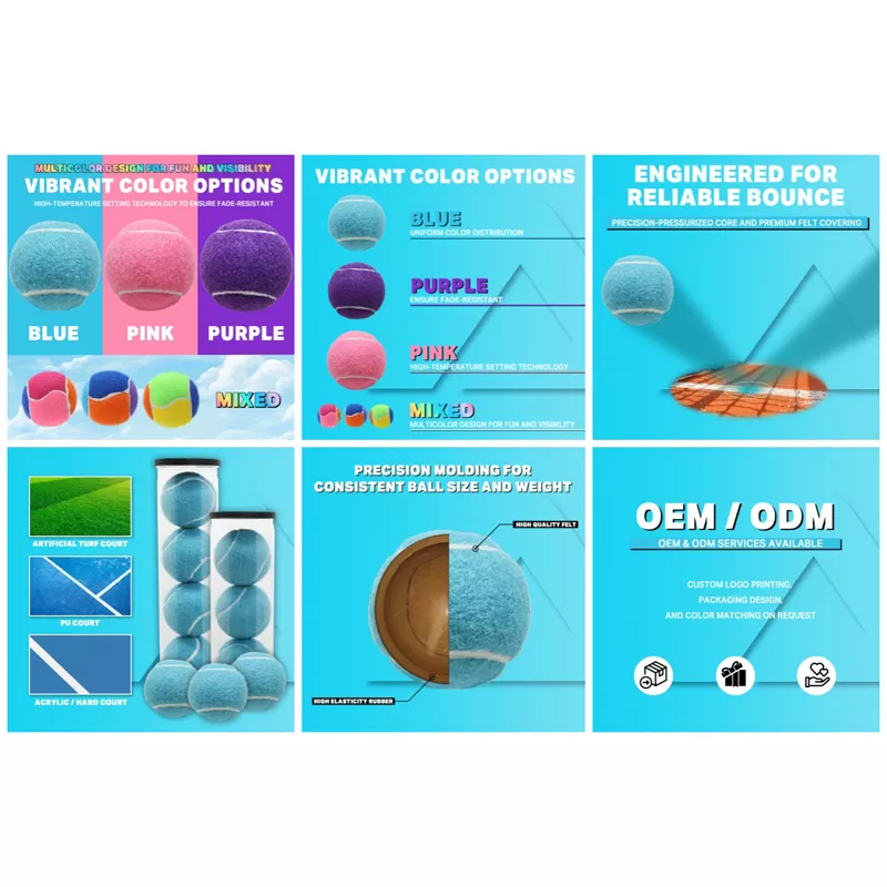 colored padel ball company