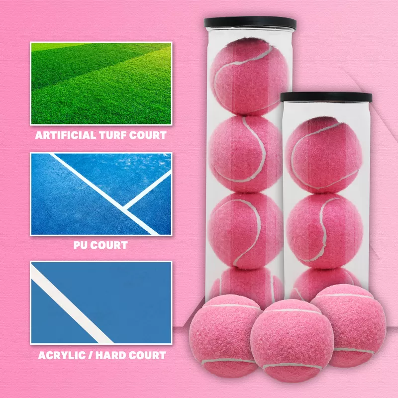 colored pink paddle ball home