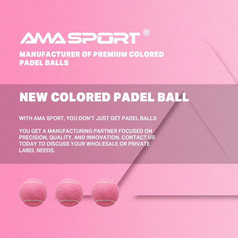 colored pink paddle ball manufacturer
