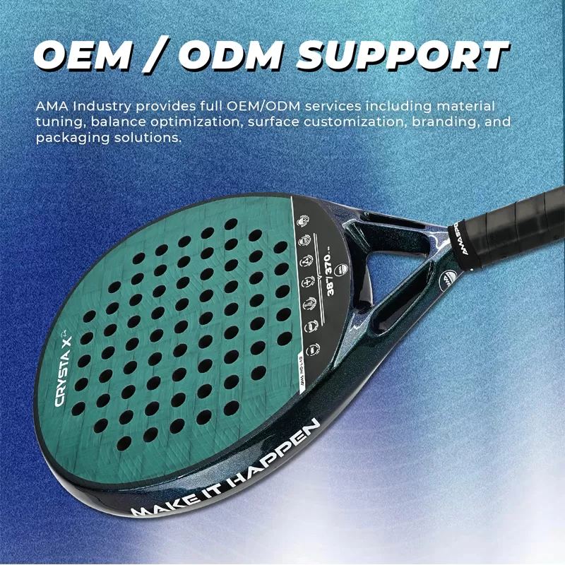 Details of CRYSTA Padel Racket