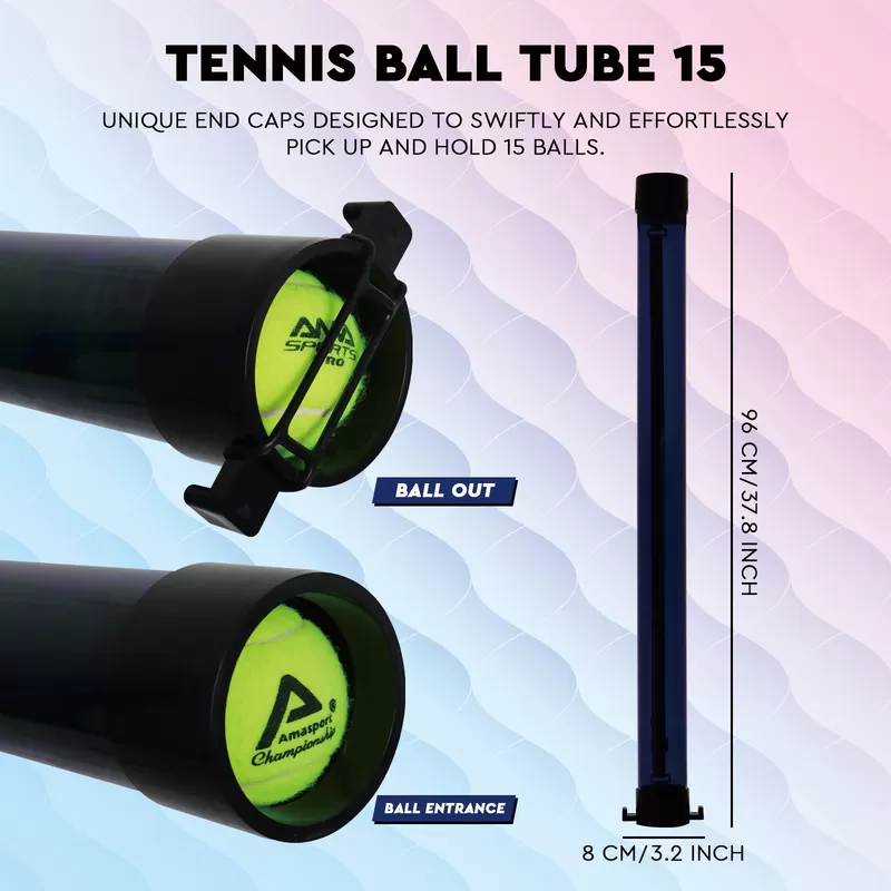 dark blue tennis ball hopper factory