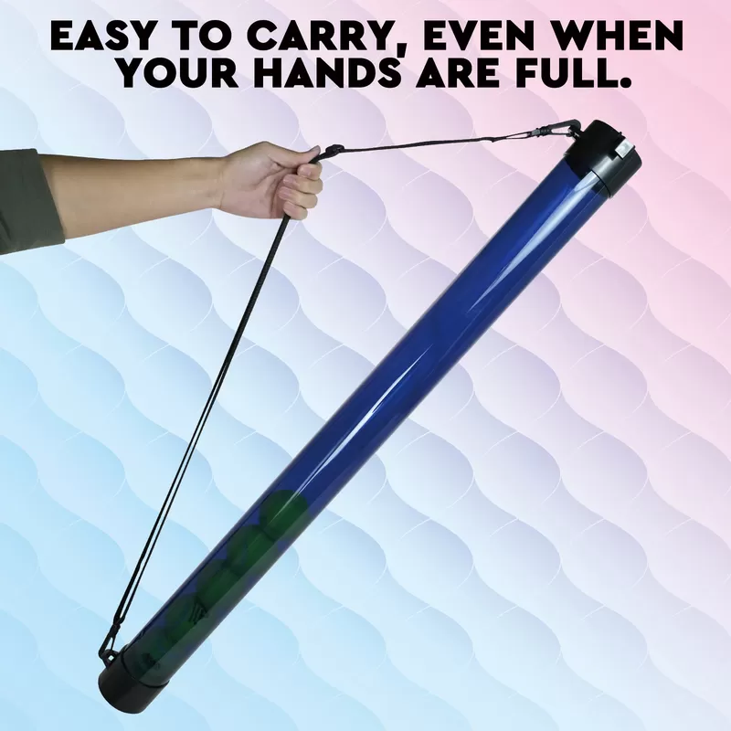 dark blue tennis ball hopper for sale