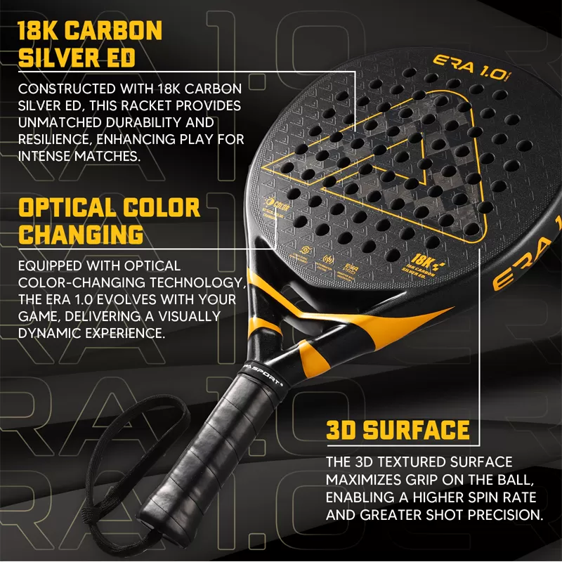 Details of ERA 1.0 Cubic HD Padel Racket