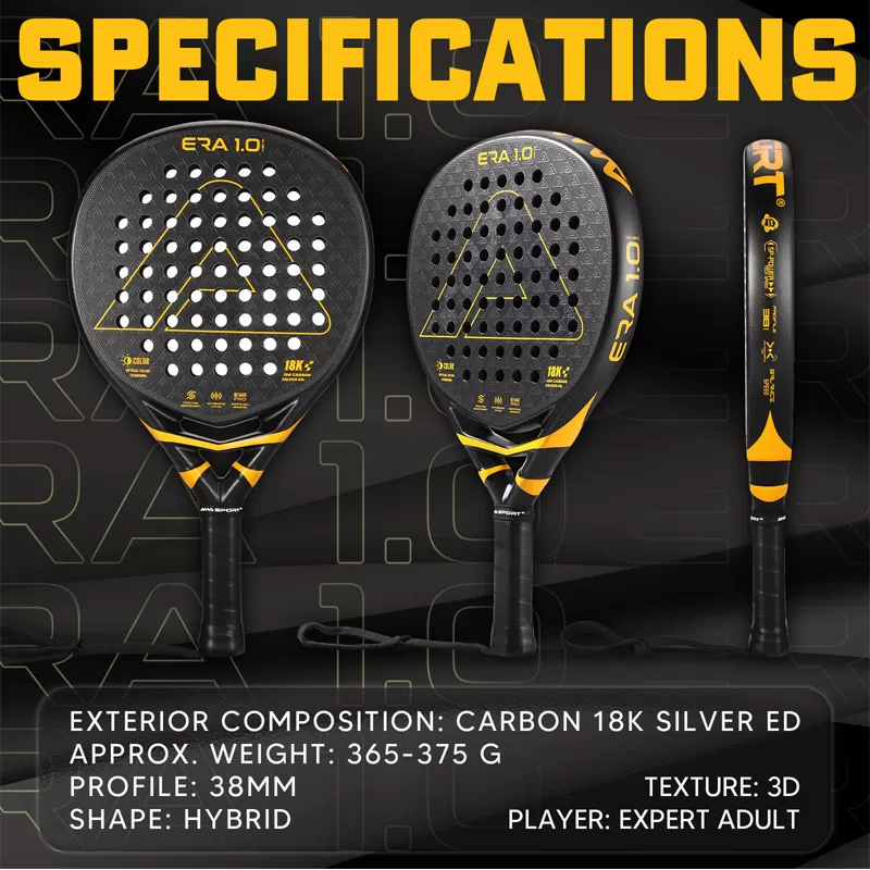 Details of ERA 1.0 Cubic HD Padel Racket