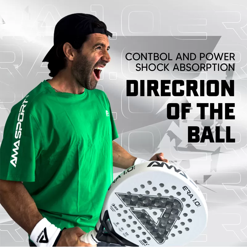 Details of ERA 1.0 Silver Padel Racket