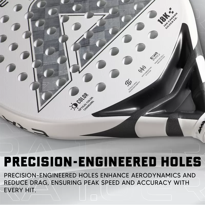 Details of ERA 1.0 Silver Padel Racket