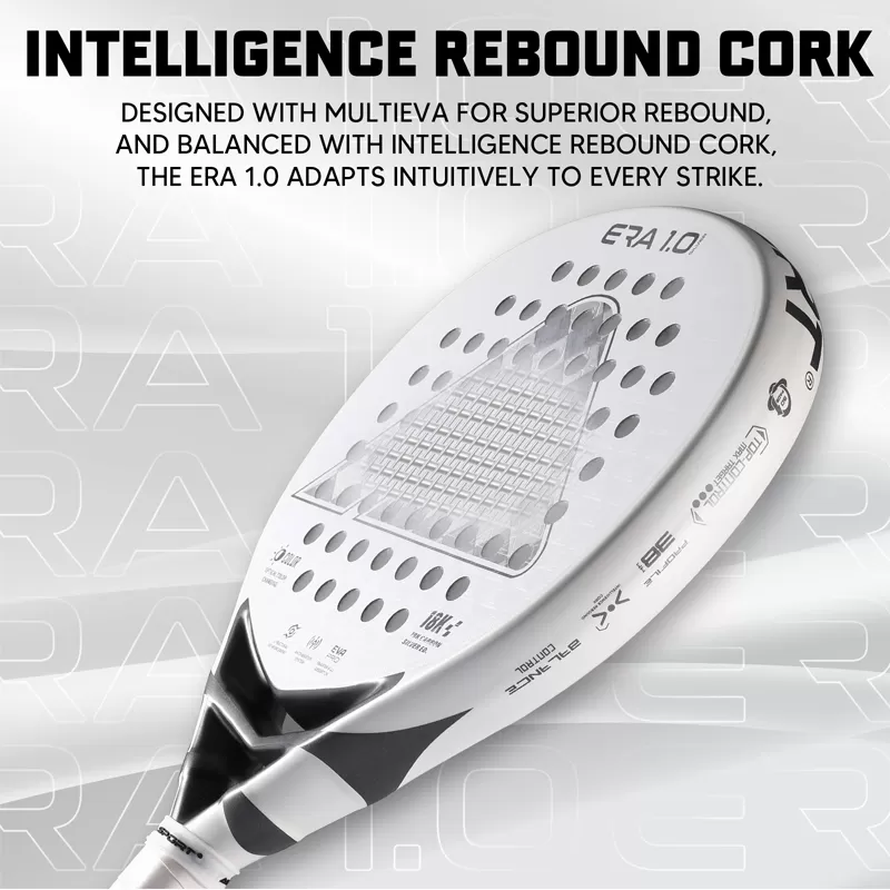 Details of ERA 1.0 Silver Padel Racket