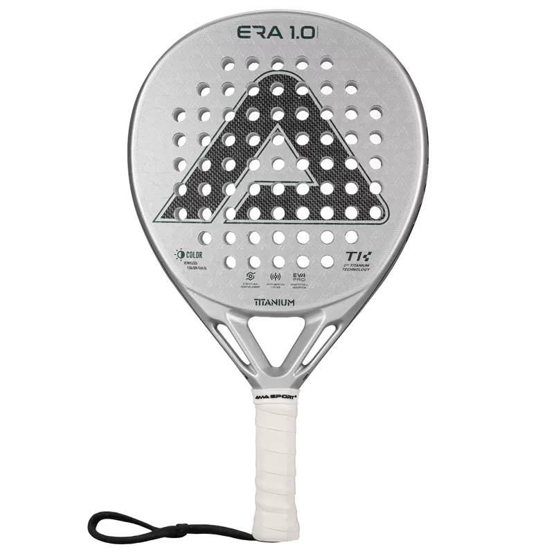 ERA 1.0 Titanium Silver Padel Racket