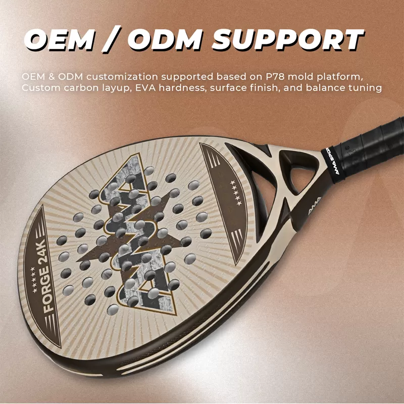 Details of FORGE Brown Padel Racket
