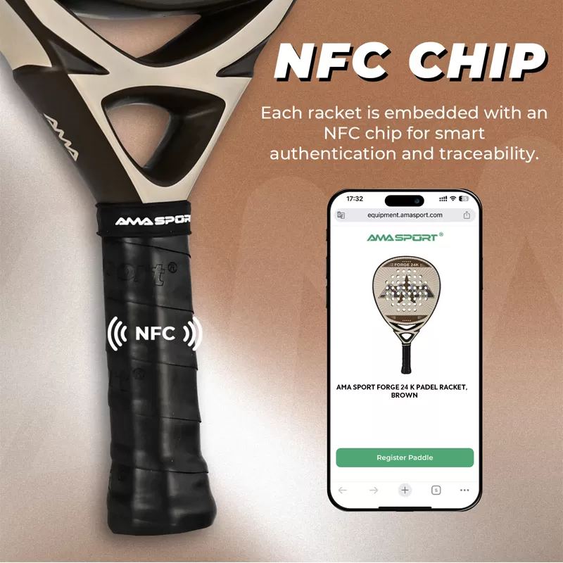 Details of FORGE Brown Padel Racket