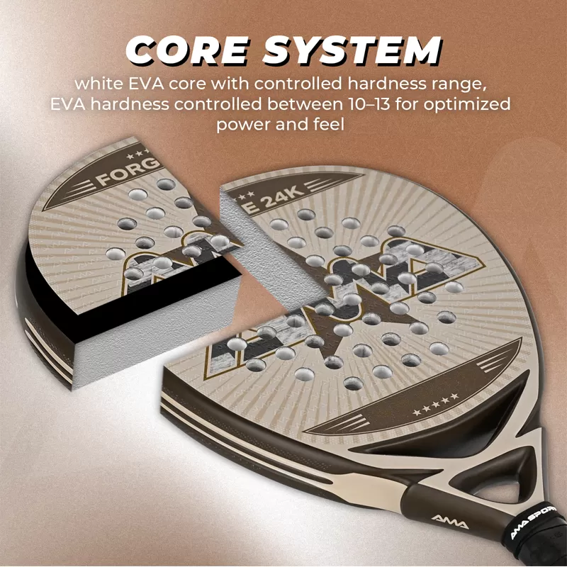 Details of FORGE Brown Padel Racket