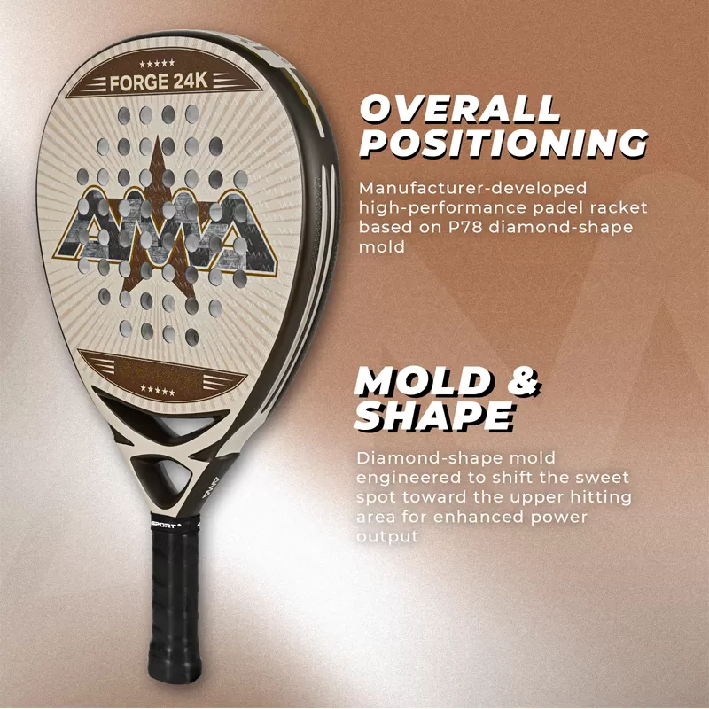 Details of FORGE Brown Padel Racket