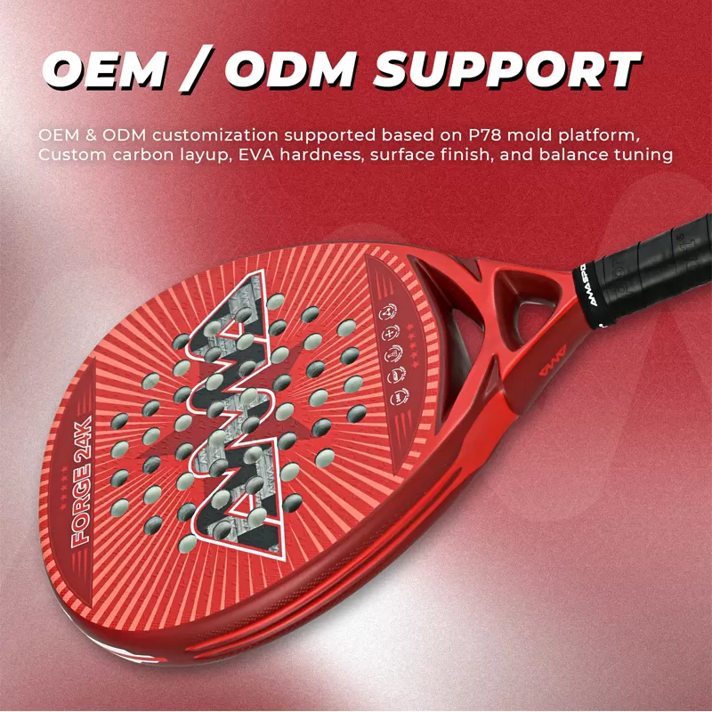 Details of FORGE Red Padel Racket
