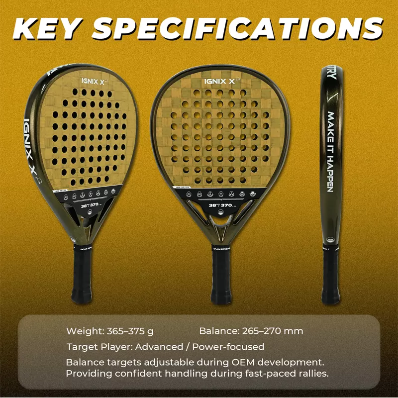 ignix padel racket detail