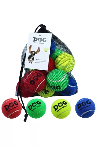 Mix Color Dog Tennis Ball