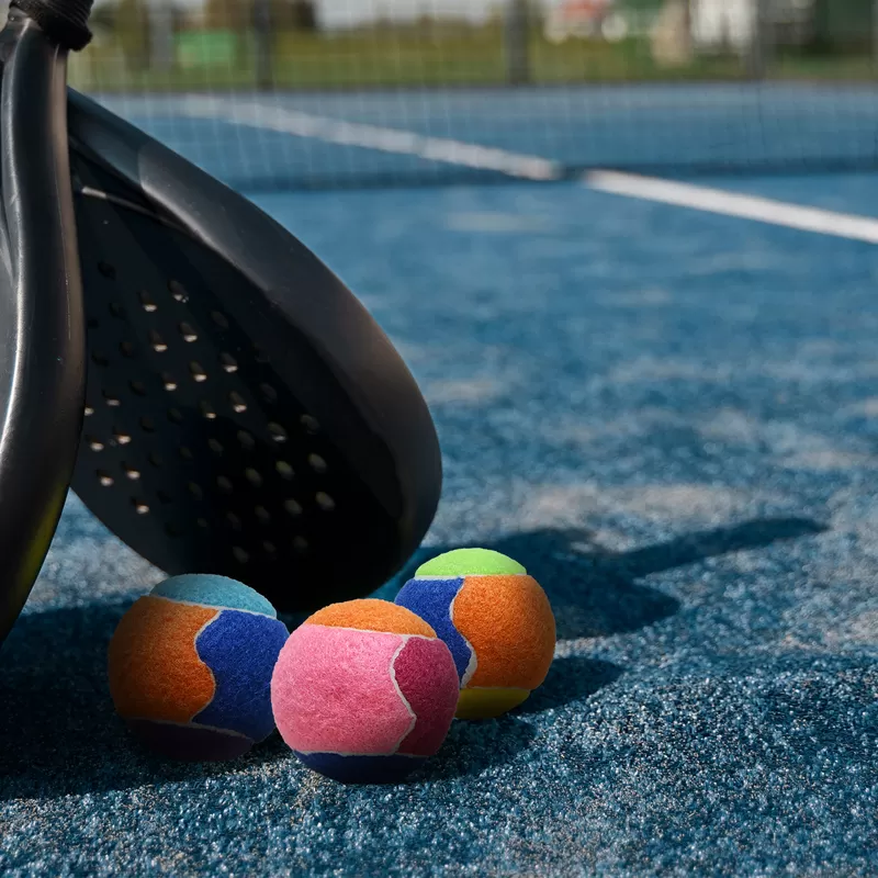 mix color paddle ball factory