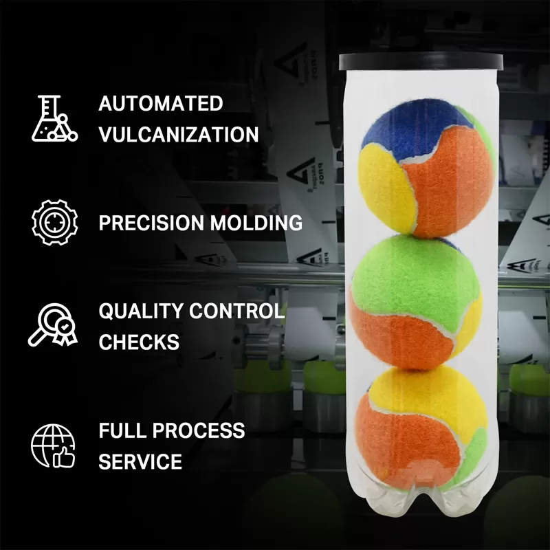 mix color tennis ball china