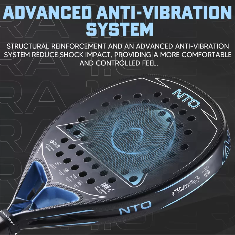 Details of NTO Blue Padel Racket