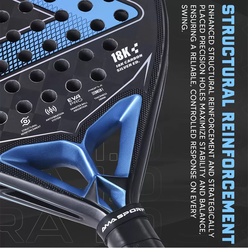 Details of NTO Blue Padel Racket