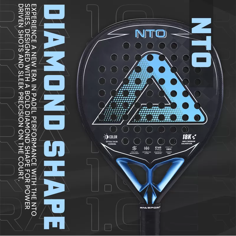 Details of NTO Blue Padel Racket