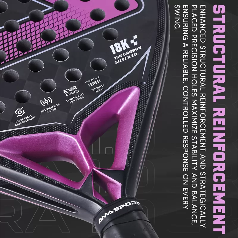 Details  of  NTO Pink Padel Racket