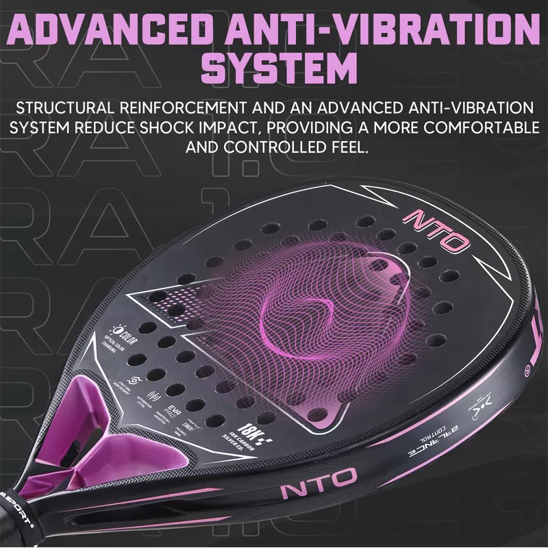 Details  of  NTO Pink Padel Racket