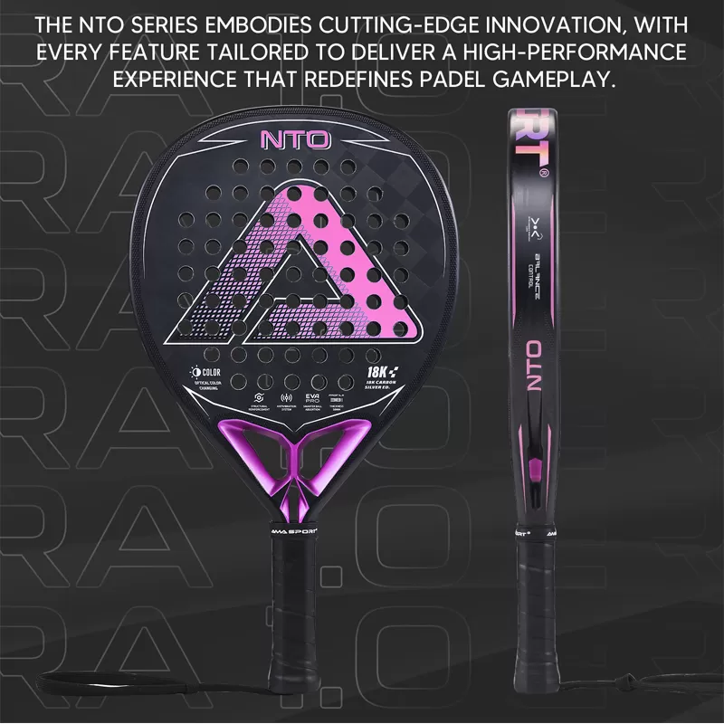 Details  of  NTO Pink Padel Racket