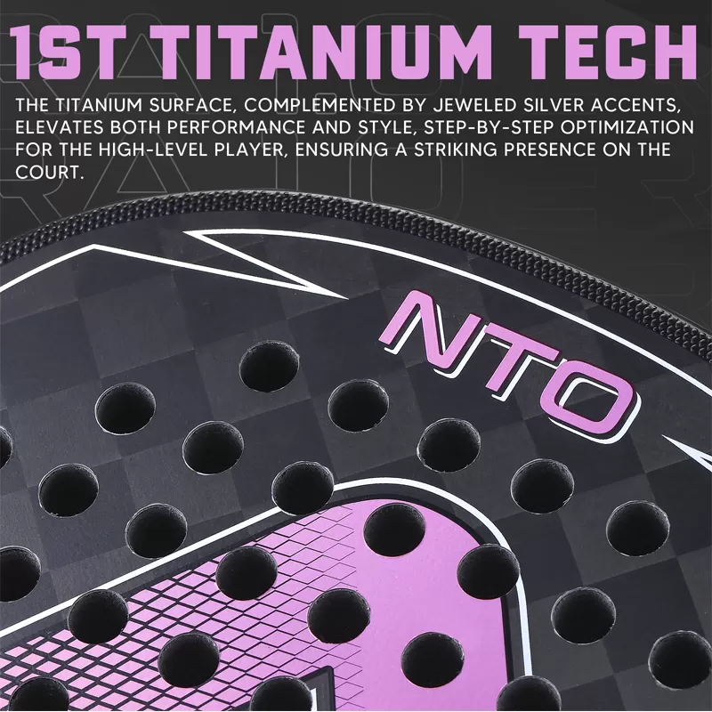 Details  of  NTO Pink Padel Racket