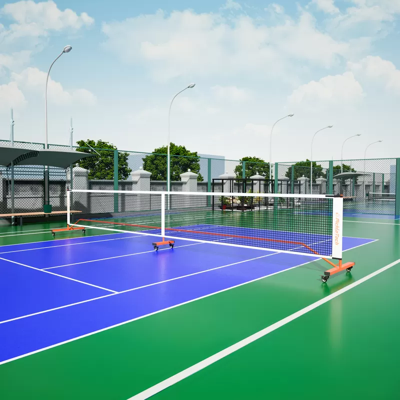 Pickleball Net with Wheels 5.0