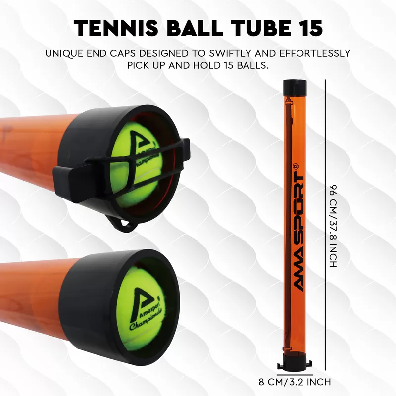 orange tennis ball hopper custom