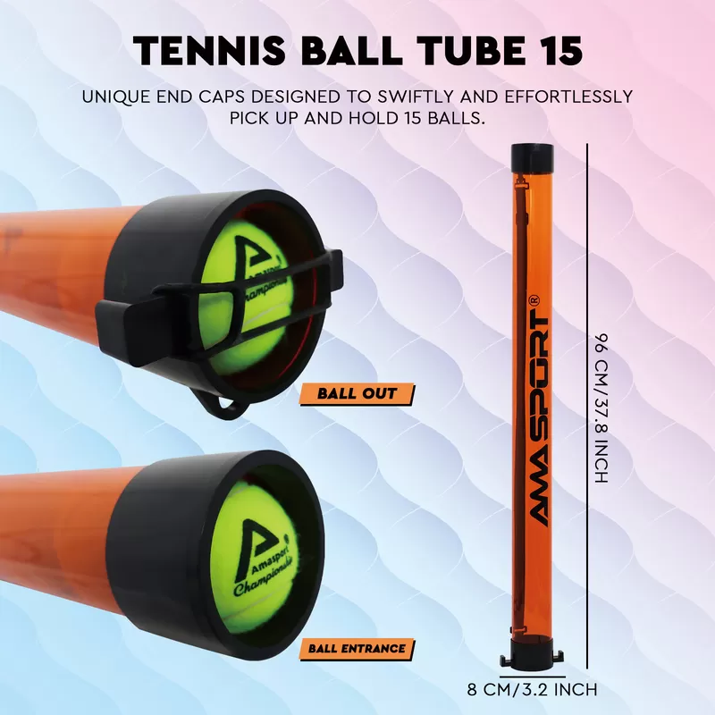 orange tennis ball hopper factory