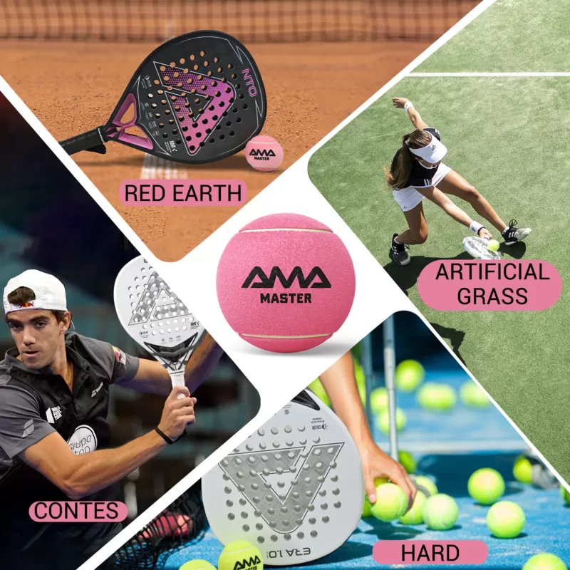 padel ball amaster1a20 2can types