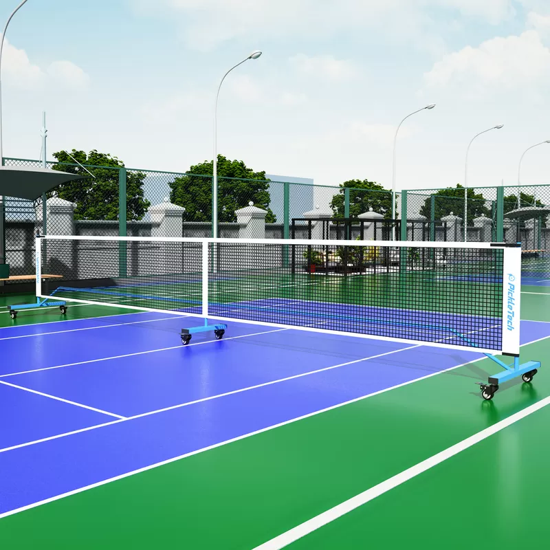 Pickleball Net with Wheels 5.0