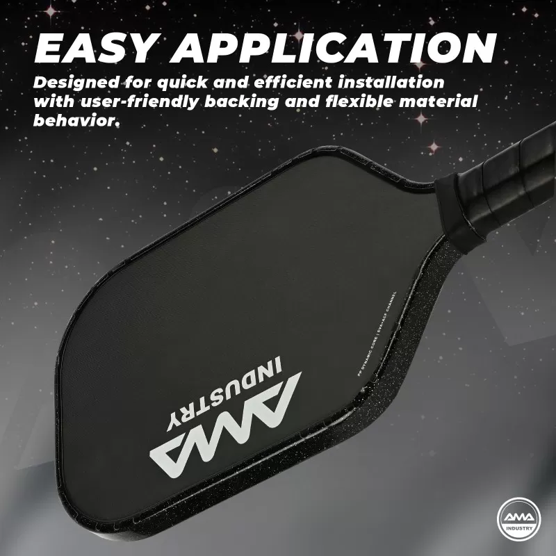 t008 pearlescent glitter edge protection tape pickleball paddle protector