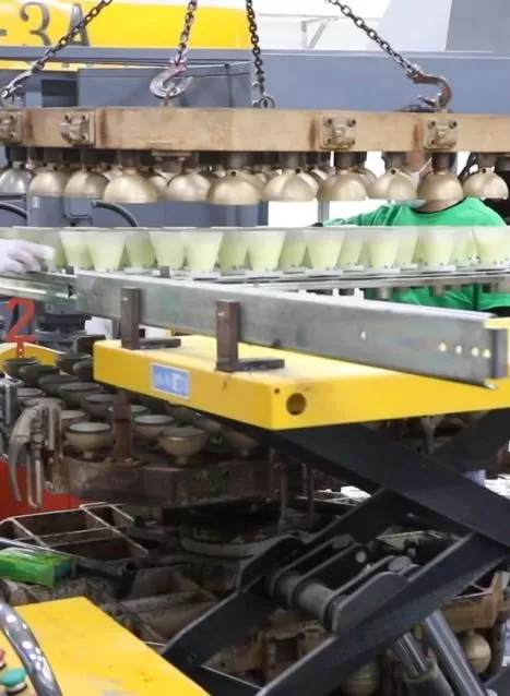 Pickleball Production Rotational Molding Finish
