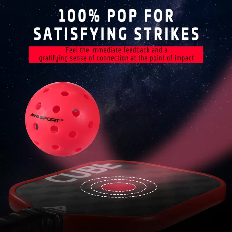 pink rotational pickleball ball x ace 40 for sale