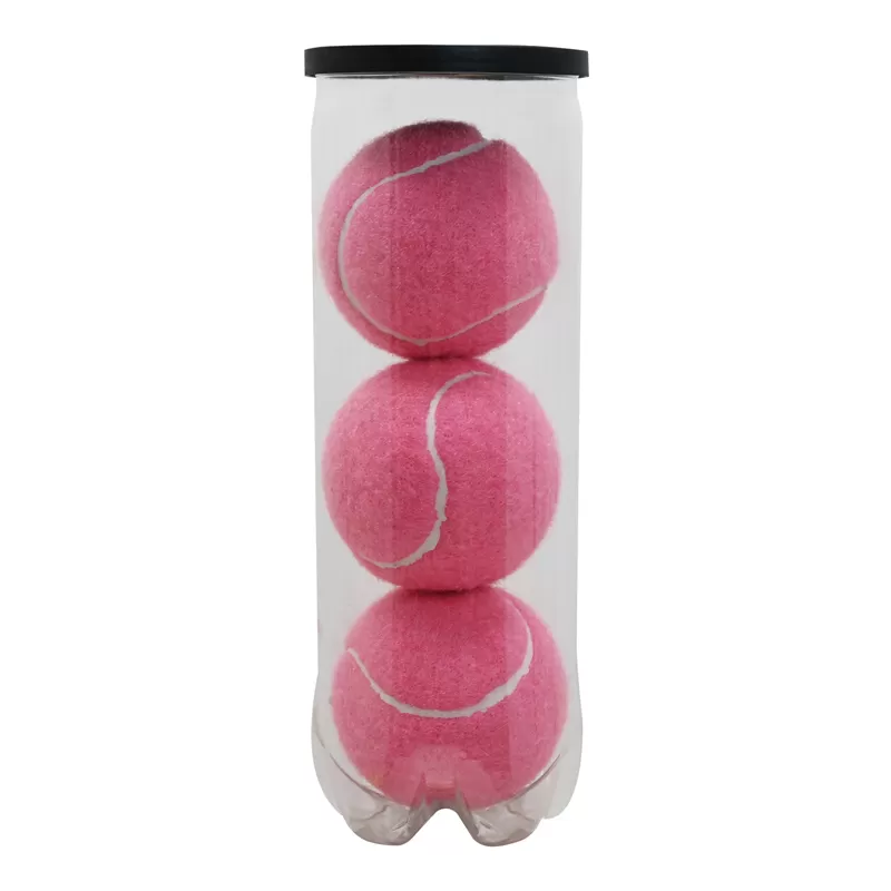 pink tennis ball colored pet tennis ball home