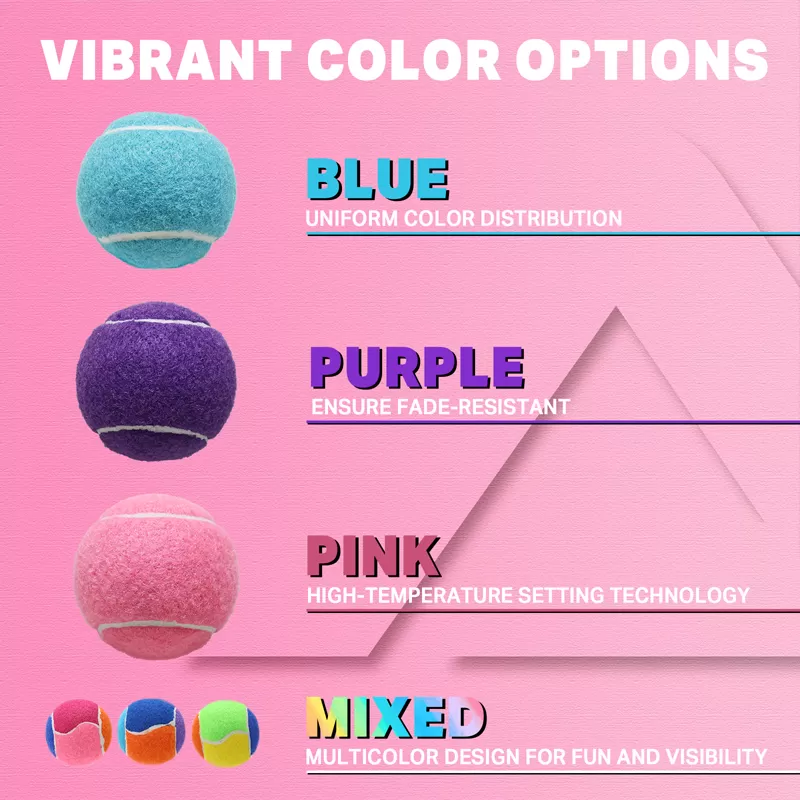 pink tennis ball custom