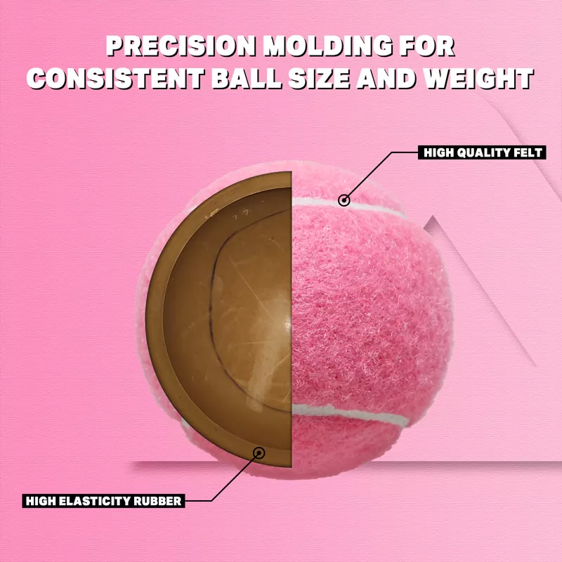 pink tennis ball manufacturer