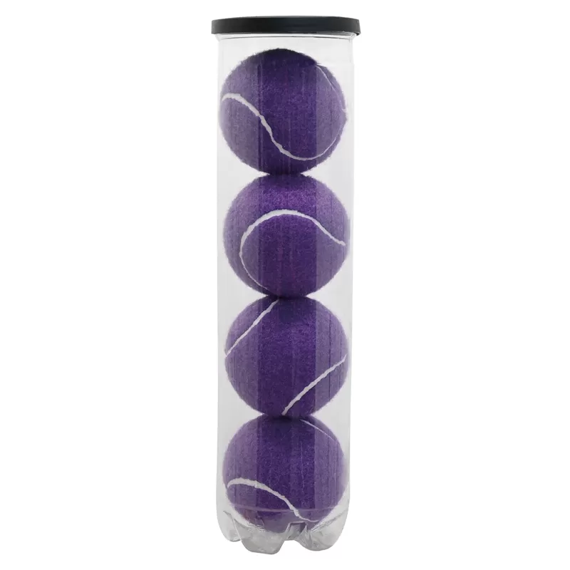 purple tennis ball colored pet tennis ball