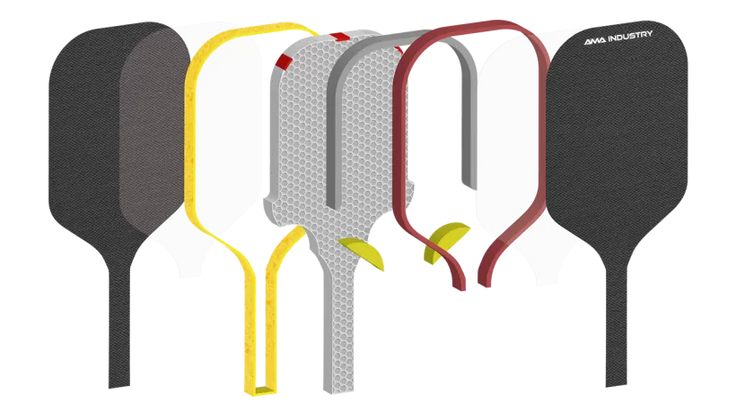 racket structure pickleball paddle nxt01 vibe