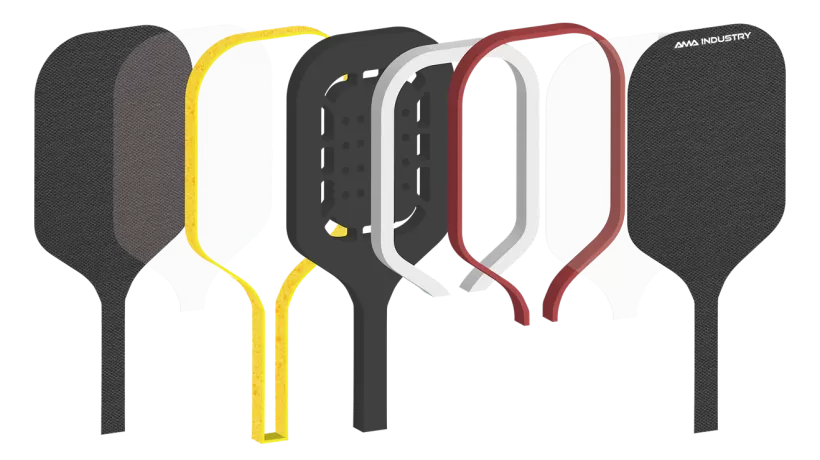 racket structure pickleball paddle trufoam