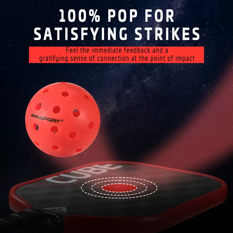 red rotational pickleball ball x ace 40 uses