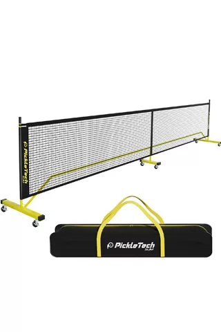 Slim Pickleball Net with Wheels