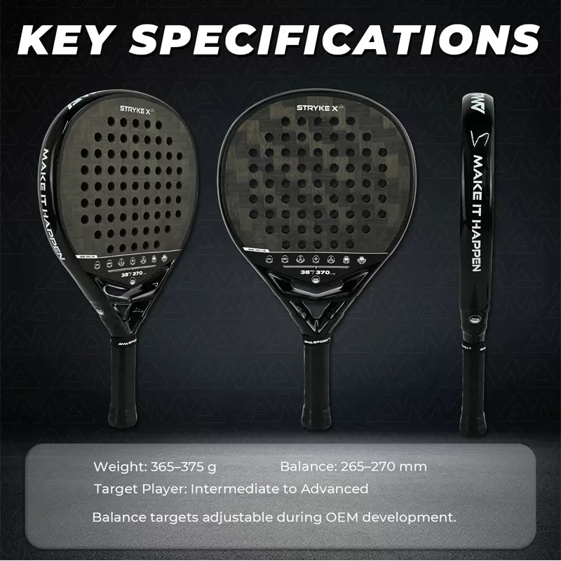 Details of STRYKE Padel Racket