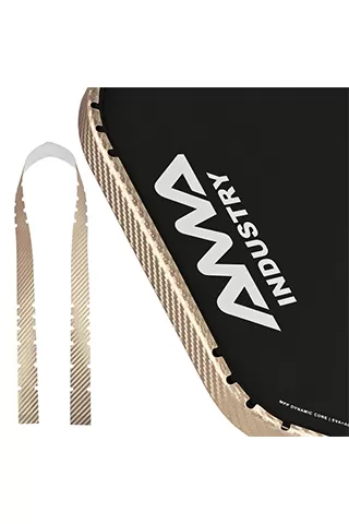 T002-3K Texture Series Pickleball Paddle Protector  (Black / Gold / Silver / White)