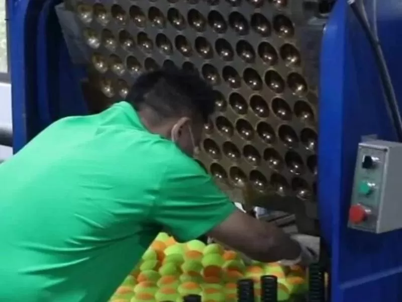Tennis Ball Manufacture Process
